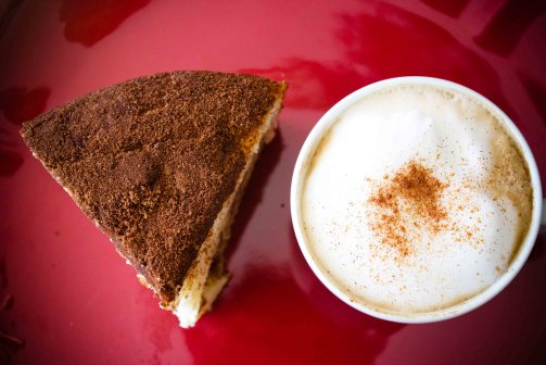 Coffee Cake and Cappuccino