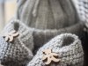 Easy Hat and Booties: Nesting